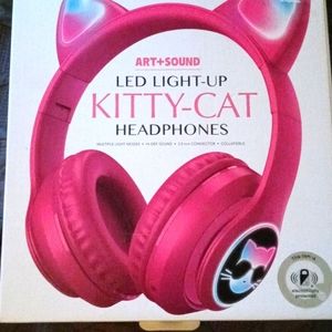 Rechargeable Bluetooth compatible LED Headphones 🎧